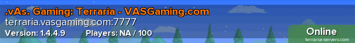 .vAs. Gaming: Terraria - VASGaming.com