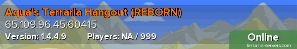 Aqua's Terraria Hangout (REBORN)