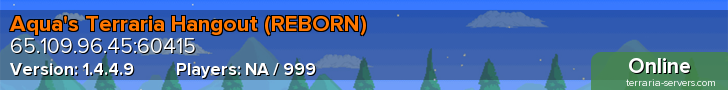 Aqua's Terraria Hangout (REBORN)