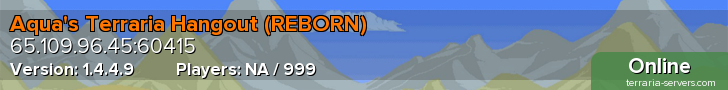 Aqua's Terraria Hangout (REBORN)