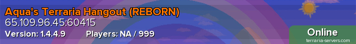 Aqua's Terraria Hangout (REBORN)